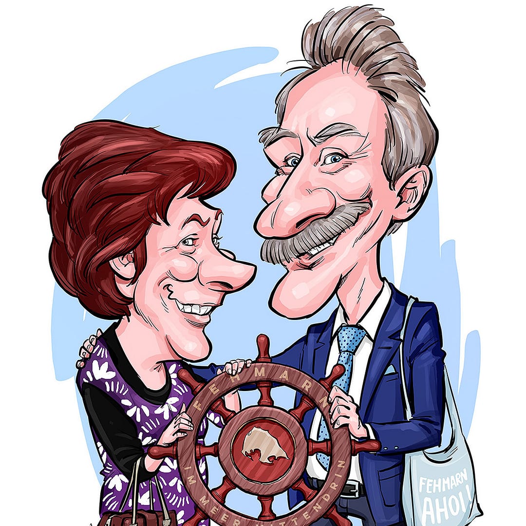 Bild – Digitale Karikaturen