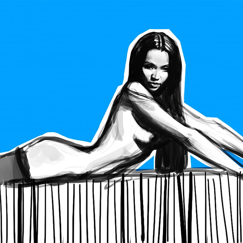 Alcis, Illustrator – Bodylicious, Aktzeichnungen